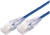 Comsol 30cm 10GbE Ultra Thin Cat6A UTP Snagless Patch Cable LSZH (Low Smoke Zero Halogen) - Blue