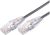 Comsol 5m 10GbE Ultra Thin Cat6A UTP Snagless Patch Cable LSZH (Low Smoke Zero Halogen) - Grey