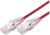 Comsol 1.5m 10GbE Ultra Thin Cat6A UTP Snagless Patch Cable LSZH (Low Smoke Zero Halogen) - Red