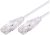 Comsol 0.5m 10GbE Ultra Thin Cat6A UTP Snagless Patch Cable LSZH (Low Smoke Zero Halogen) - White