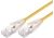 Comsol 5m 10GbE Ultra Thin Cat6A UTP Snagless Patch Cable LSZH (Low Smoke Zero Halogen) - Yellow