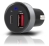 Alogic 2-Port USB-C Car Charger w. Smart Charge Technology - 5V/3A+2.4A - Prime Series