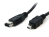 Alogic IEEE-1394a FireWire 6-Pin to 4-Pin Cable - 4.5mIEEE-1394a 6-Pin(Male) to 4-Pin(Male)