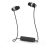iFrogz Impulse Wireless Premium Audio Earbuds - Black/Silver8mm Drivers, Wireless Hub Controls, Sweat Resistant, Lightweight & Mobile