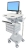 Ergotron StyleView Medication Delivery Cart w. LCD Arm - 9 Drawers(3x3), LiFe PoweredFor Monitors up to 24