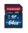 Transcend 64GB 400x SDXC SD Card - UHS-I/U1/C10 - Premium Series60MB/s Read