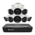 Swann SWNVK-885808 8-Channel Security SystemIncludes NVR-8580 4K Ultra HD NVR w. 2TB-HDD, NHD-885MSB 4K Thermal Sensing Bullet Cameras(8)