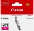 Canon CLI681M Ink Cartridge - Magenta to suit TR7560, TR8560, TS6160, TS8160, TS9160, TS6260, TS9560, TS9565, TS706, TS6360, TS8360, TR8660, TR7660, TR8660A