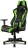 AeroCool Thunder X3 TGC22 Series Professional Gaming Chair - Black / Green Injection Moulded, Butterfly, 350mm Metal Base, Class 4, 80mm Gas Lift, 60mm Nylon Caster