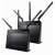 ASUS RT-AC68 Aimesh AC1900 WiFi System Router - 2 Pack 4-Port 10/100/1000 BaseT LAN, 1-Port 10/100/1000 BaseT WAN, USB 2.0, USB 3.0, QOS