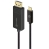 Alogic Elements USB-C to DisplayPort Cable with 4K Support - Male to Male - 1m