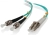 Alogic LC-ST 10GbE Multi Mode Duplex LSZH Fibre Cable 50/125 OM3 - 2M