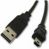 Teamforce USB 2.0 A Male - Mini B Cable 1m Black