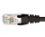HyperTec Cat6 Cable Patch Lead RJ45 - 1M, Black
