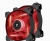 Corsair CO-9050029-WW Air Series SP120 LED Red High Static Pressure 120mm Fan - Twin Pack