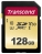 Transcend 128GB SDXC I, C10, U3, V30 500S - Class 10, 95/65 MB/s