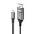 Alogic USB-C (Male) to DisplayPort (Male) Cable - Ultra Series - 4K 60Hz -Space Grey - 1m