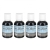 ThermalTake TT Premium Coolant Concentrate - 4 Bottle Pack, Black (UV)
