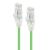 Alogic 1.5m Green Ultra Slim Cat6 Network Cable UTP 28AWG - Series Alpha