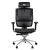ThermalTake CyberChair E500 Ergonomic Gaming Chair - Black/Silver Ergonomic, Aluminum, 4D Adjustable Armrests, Wire-control mechanism, 5-star Aluminum Base