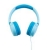 JBL JR300 Kids Wired Headphone - Blue Wired, Safe Sound, Design for Kids, Comfort Fit, Frog skin PU leather