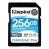 Kingston 256GB SDXC Canvas Go Plus 170R C10 UHS-I U3 V30 170MB/s Read, 90MB/s Write