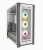 Corsair iCUE 5000X RGB Tempered Glass Mid-Tower ATX PC Smart Case - NO PSU, White 3.5