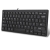 Adesso SlimTouch Mini Keyboard - Black 78 Keys, Hot Keys, USB