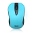 Adesso iMouse S70G Wireless Optical Neon Mouse - Light Blue 2.4 GHz Wireless Technology, Battery Saving, Small & Portable, Optical Sensor, 1000DPI
