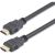 Startech 3ft/91cm HDMI Cable, 4K High Speed HDMI Cable with Ethernet, Ultra HD 4K 30Hz Video, HDMI 1.4 Cable, HDMI Monitor Cord, Black