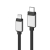 Alogic Ultra Fast Plus USB-C to Lightning USB 2.0 Cable - 1m, Space Grey