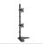 Brateck LDT12-T02V Dual Free Standing Screens Economical Double Joint Articulating Steel Monitor Stand - Fit Most 13