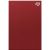 Seagate 2TB One Touch Portable Hard Drive - Red - Notebook Device Supported - USB 3.0