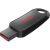SanDisk 128GB CZ62 Cruzer Snap USB Flash Drive - USB2.0 - Black Retractable