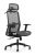 Brateck Ergonomic Mesh Office Chair with Headrest (655x675x1165-1265mm) Up to 150kg - Steel Mesh - Black
