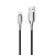 Cygnett Armoured Lightning to USB-A Cable (3M) - Black (CY2671PCCAL), 2.4A/12W, Braided, 20K Bend, Fast Charge, Apple iPhone/iPad/MacBook, 5 Yr. WTY.