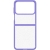 Otterbox Thin Flex Series Antimicrobial Case - To Suit Galaxy Z Flip4 - Sparkle Purplexing (Purple / Clear Glitter)