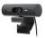 Logitech BRIO 500 Full HD 1080p Webcam - Graphite Light Correction, Auto-framing, Show Mode, 4MP, USB-C Plug & Play