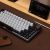 Azio IZO keyboard USB + Bluetooth QWERTY US English Black, IZO, Wireless, Series 2, Black Willow, BT 5.0, USB-C, Mechanical Keyboard