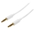 Startech 2m White Slim 3.5mm Stereo Audio Cable - Male to Male