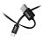 Crest CCUC3BK USB-C to USB-A Flat Cable 3M - Black