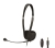 Shintaro SH-103MC headphones/headset Wired Head-band Calls/Music Black, Light Weight Headset with Boom Microphone (Single Combo 3.5mm Jack)