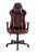 Brateck PU Leather Gaming Chairs with Headrest and Lumbar Support - Black Red