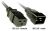 Microtech Power Extension Cable - 15A, IEC-C19, IEC-C20 - 2M