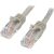 StarTech.com 5m Cat5e Patch Cable with Snagless RJ45 Connectors - Grey - 5 m Patch Cord - Make Fast Ethernet connections with PoE support