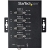 Startech .com 4 Port Serial Hub USB to RS232/RS485/RS422 Adapter - Industrial USB 2.0 to DB9 Serial Converter Hub - IP30 Rated - Din Rail Mountable Metal Serial Hub - 15kV ESD Protection