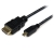 Startech .com 2m Micro HDMI to HDMI Cable with Ethernet - 4K 30Hz Video - Durable High Speed Micro HDMI Type-D to HDMI 1.4 Adapter Cable/Converter Cord - UHD HDMI Monitors/TVs/Displays - M/M