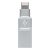 Kingston_Technology DataTraveler Bolt Duo USB flash drive 128 GB USB Type-A / Lightning 3.2 Gen 1 (3.1 Gen 1) Silver, 128 GB, Lightning, USB 3.1 Gen 1, f/ iPhone/iPad, 7.2 g
