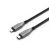 Cygnett Armoured Lightning to USB-C (2.0) Cable (50cm) - Black (CY4666PCCCL)