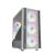 Cooler_Master MasterBox 600 White, ITX/Micro ATX/ATX/E-ATX, 2x USB 3.2 Gen1 Type A, 1x USB 3.2 Gen2x2 Type 1 x 3.5mm, 3x 140mm, 1 x 120mm, White